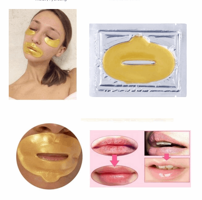 Golden Lip Mask