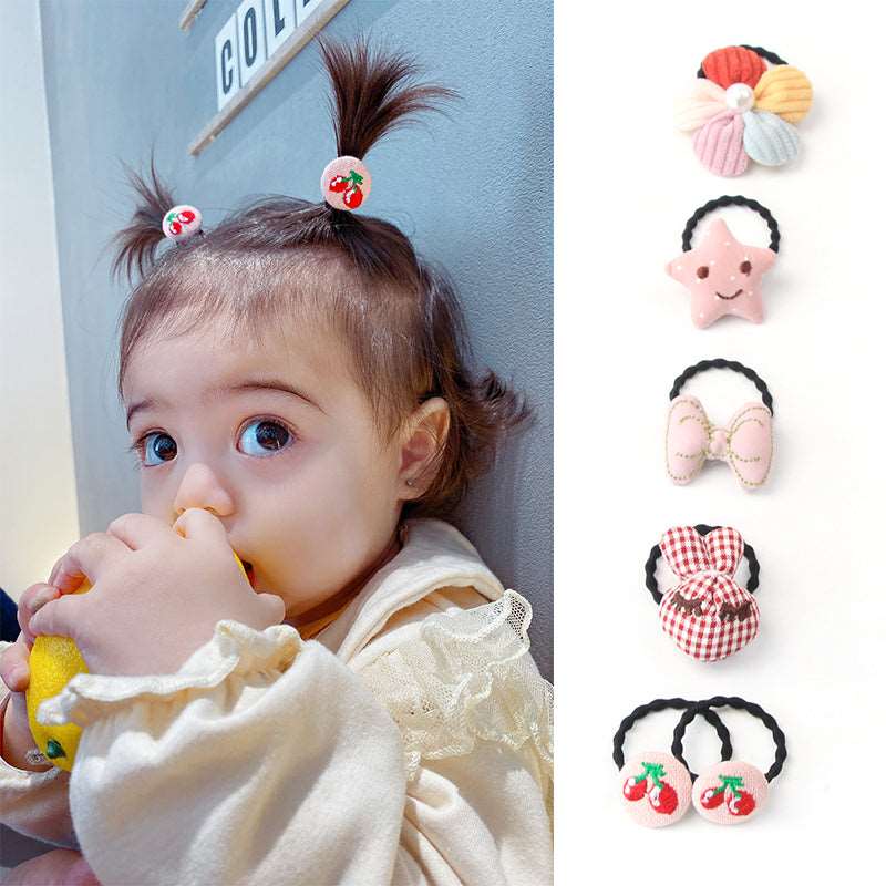 Gentle Baby Rubber Band: Hair-Friendly