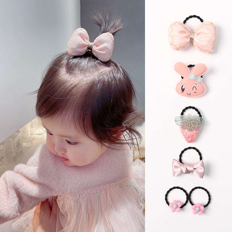 Gentle Baby Rubber Band: Hair-Friendly