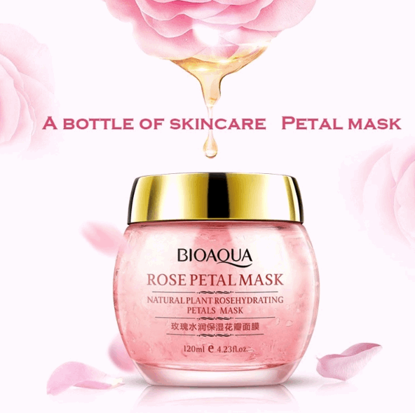 Rose Petal Mask Skin Care Sleep Mask
