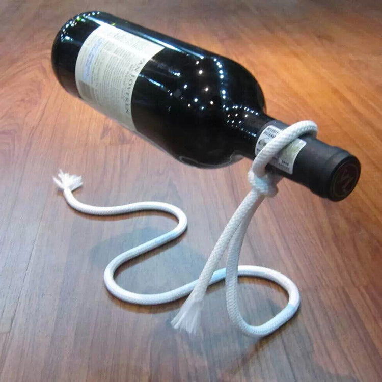 Floating Wine Bottle Holder Suspended Wine Rack