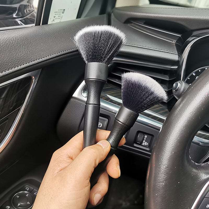 Car Interior Cleaning Brush Round Head