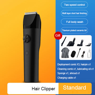 Hair Clipper Washable Professional Beard Trimmer