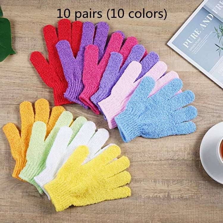 Bath Gloves Powerful Double Sided Exfoliating Bath Towel