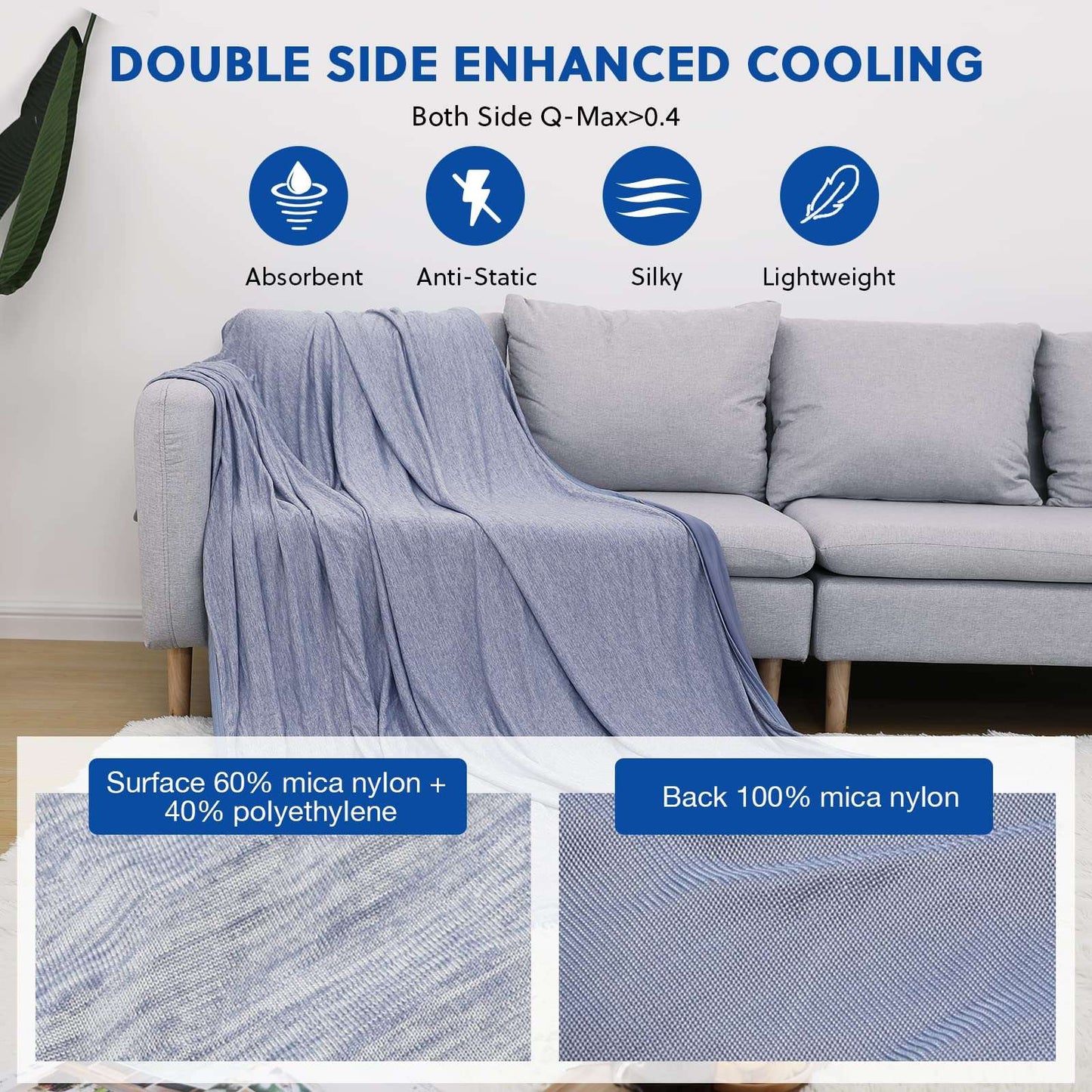 Lightweight Cooling Blanket