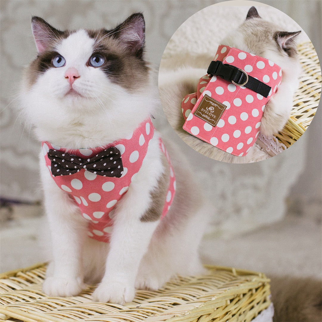 Vest-style Chest Strap For Cats