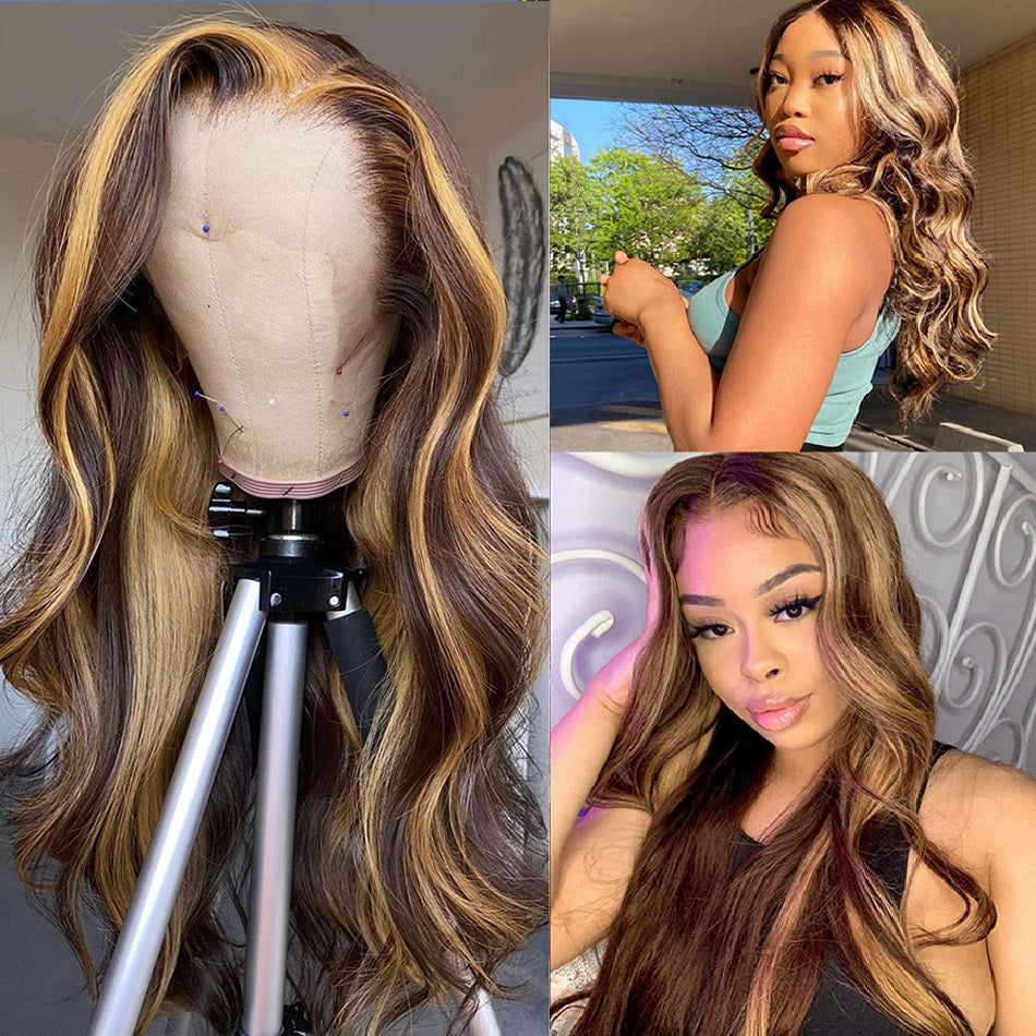 Ombre Human Hair Wigs