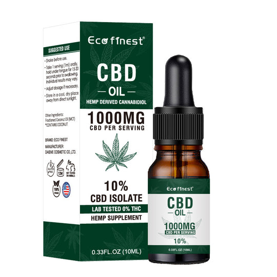 Hemp CBD Massage Oil for Skin Care and Relaxation