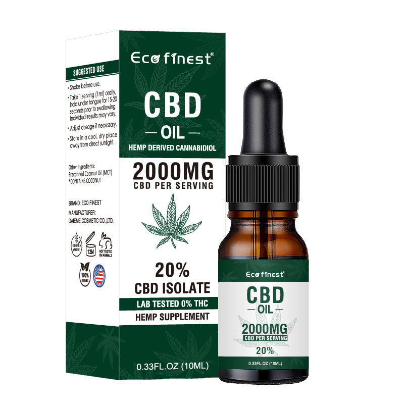 Hemp CBD Massage Oil for Skin Care and Relaxation