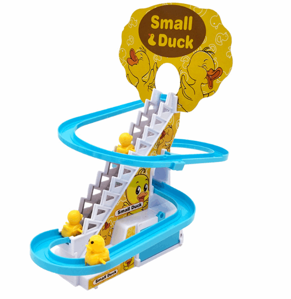 Electric Duck Climbing Stairs Toy