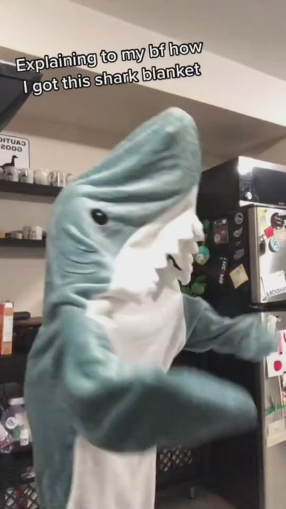 Cozy Shark Blanket for Kids and Adults  