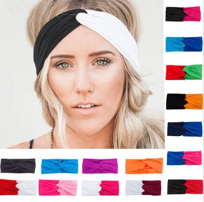 Leopard Twist Headbands: Elastic Turban for Women's Hair Accessories