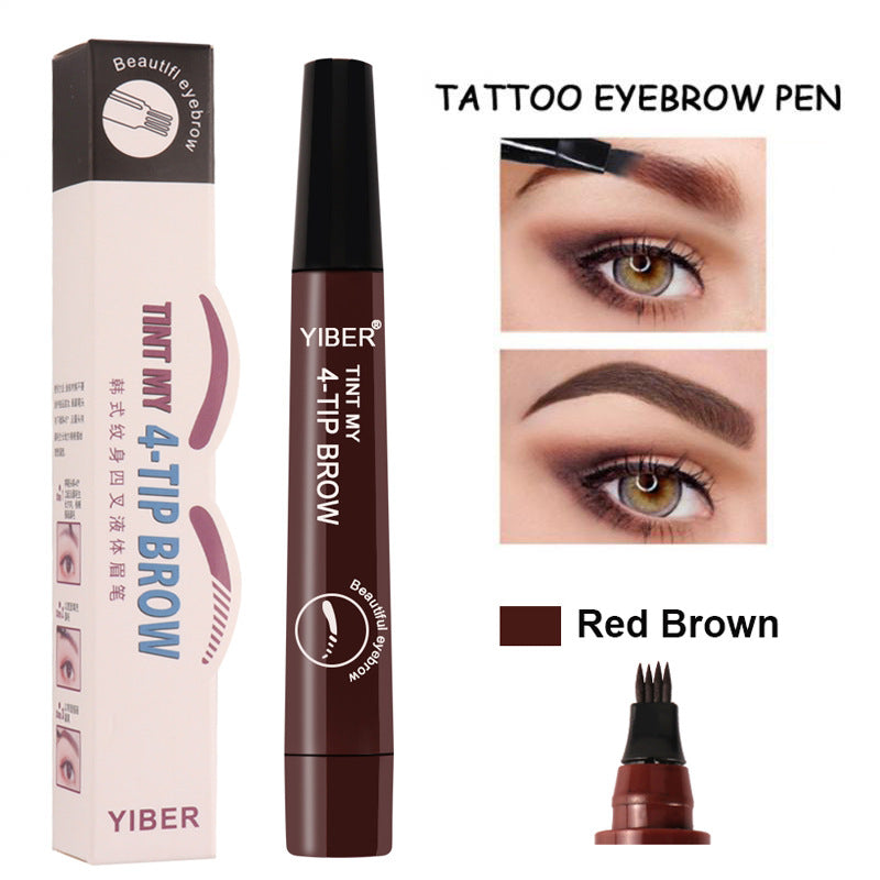 Multi-color Yiber Eyebrow Pencil - Long-Lasting & Double-Headed for De
