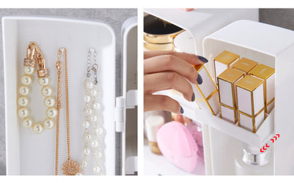 Luxury Skin Care Cosmetic Storage Box Dressing Table